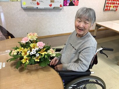笑顔になります。