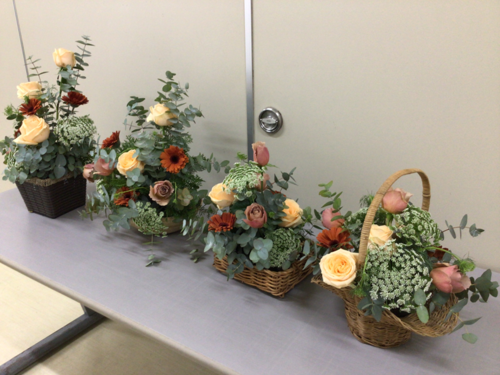 お花のアレンジメント